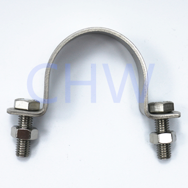 Sanitary Stainless steel SS304 SS316 Hexagon pipe clamp