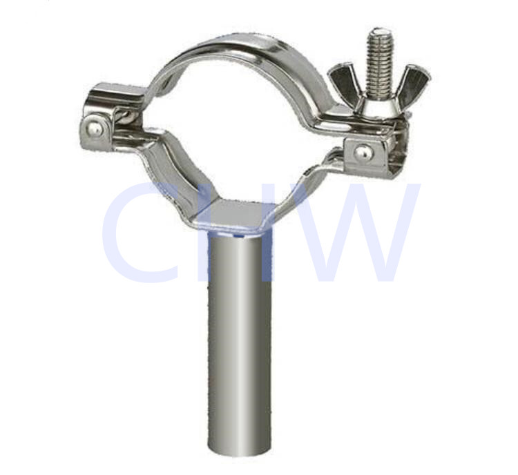 Sanitary high quality stainless steel ss304 ss316l Pipe clamp
