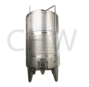 high quality3000L popular glycol jacket wine fermenter sanitary stainless steel tank for winery