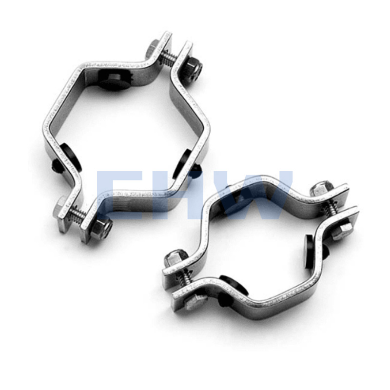Stainless steel pipe supportStainless steel pipe clamps