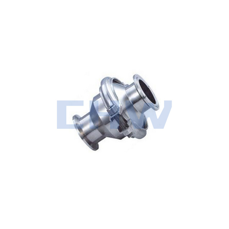 Sanitary stainless steel high quality union check valve ss304 ss316L