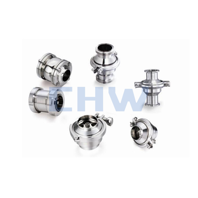Sanitary stainless steel high quality union check valve ss304 ss316L