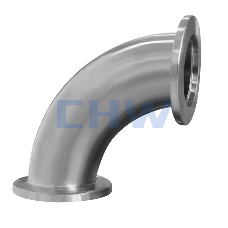 Stainless steel sanitary bend