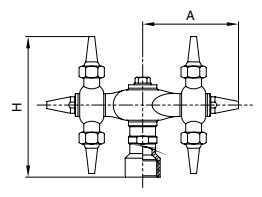 Sanitary stainless steel high quality Bolted Rotary Cleaning Ball ss304 ss316L