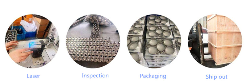 Sanitary stainless steel high quality Bolted Fixed Cleaning Ball