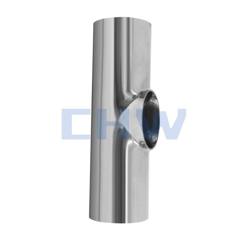 Sanitary stainless stee short equal tee