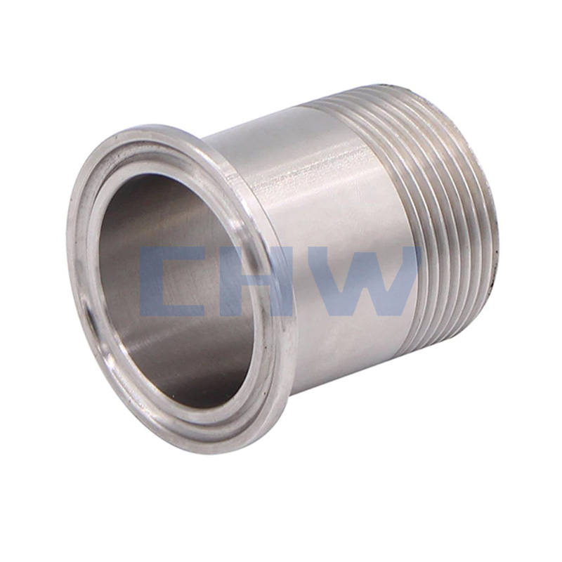 Sanitary stainless steel high quality Screwed ferrule ss304 ss316L
