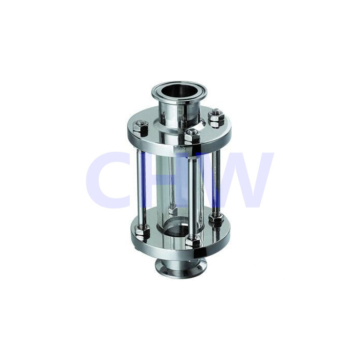 Stainless steel sanitary Tubular Sight Glass