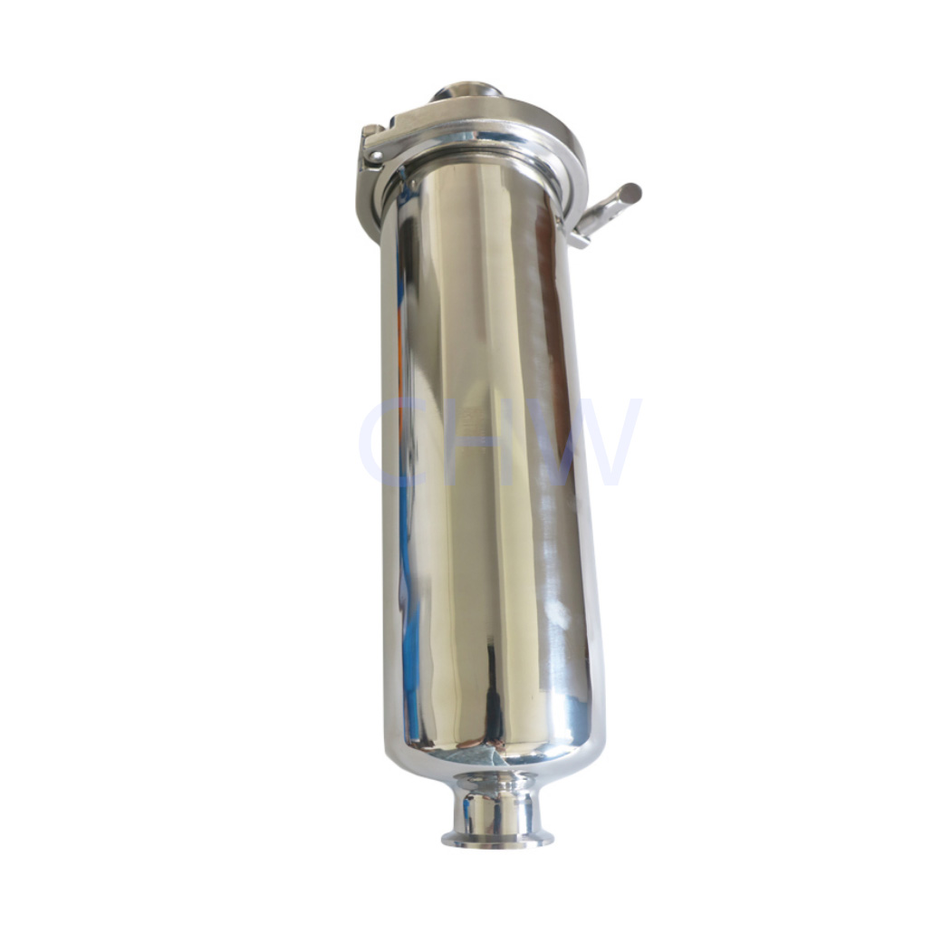 Sanitary stainless steel high quality Filter Angle Type valve ss304 ss316L