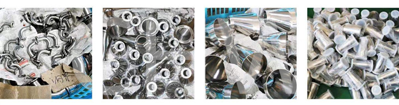Sanitary stainless steel high quality Filter Angle Type