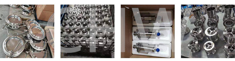 Sanitary stainless steel high quality Filter Y Type