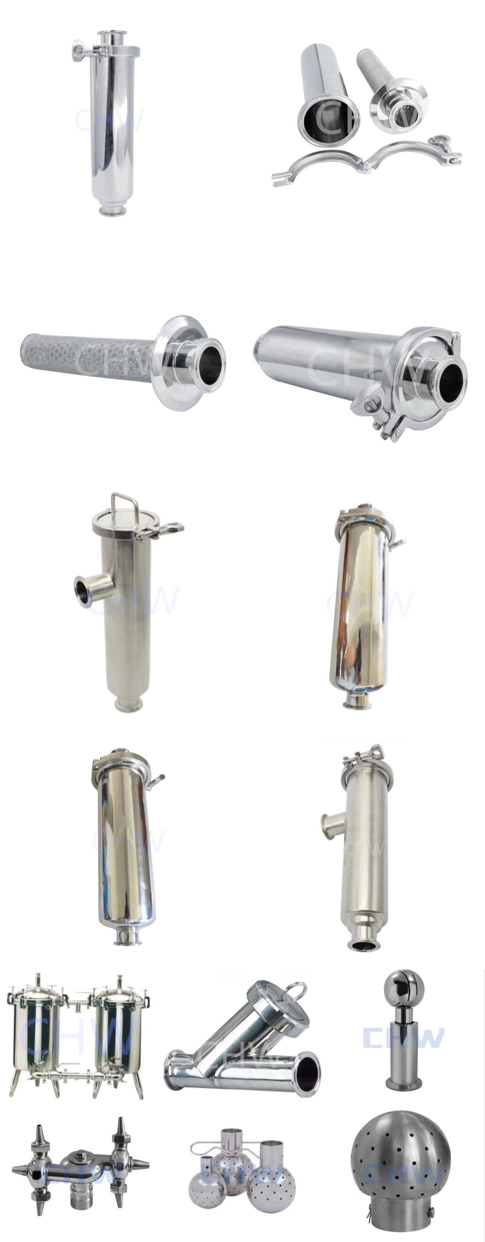 Sanitary stainless steel high quality Micro Filter Duplex ss304 ss316L