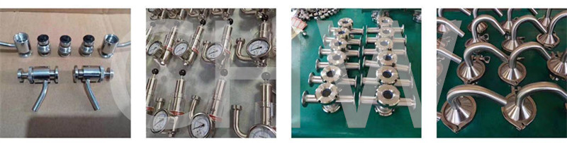 Stainless steel sanitary COD. K12SH