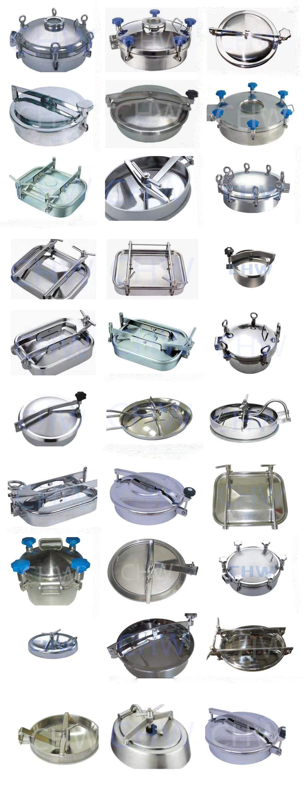 Stainless steel sanitary Manhole