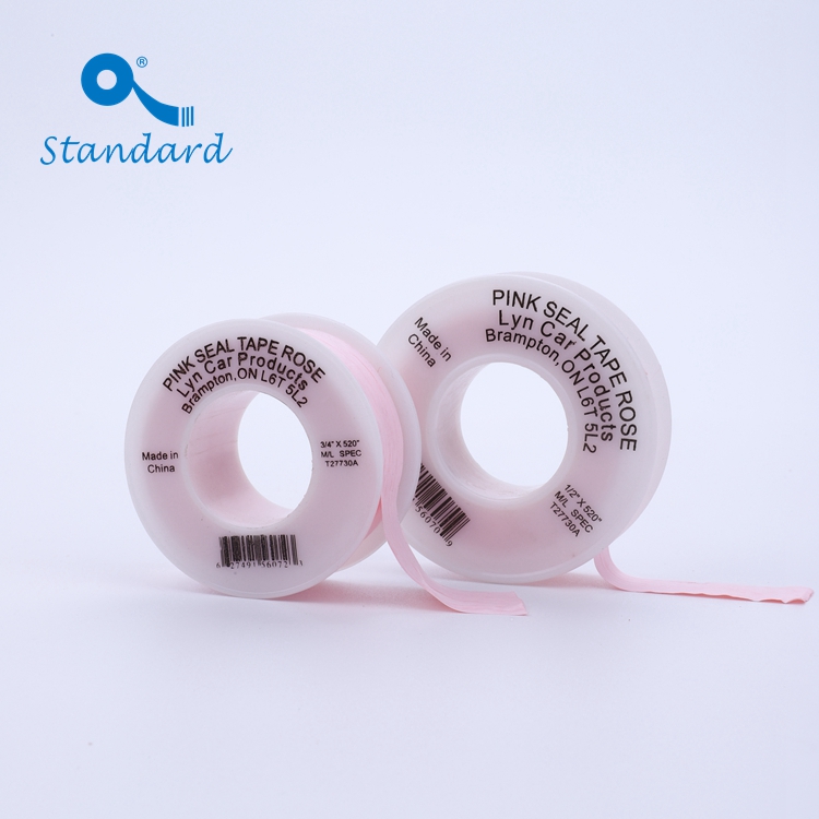 Red PTFE thread tape
