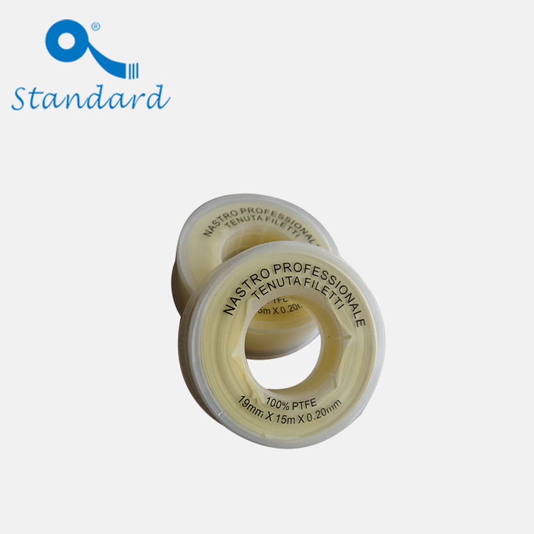 Metal faucet joint seal PTFE thread tape