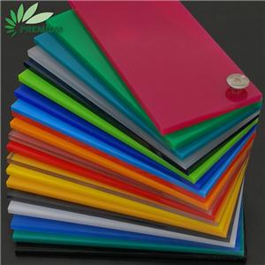 Colored Cast Acrylic Sheet