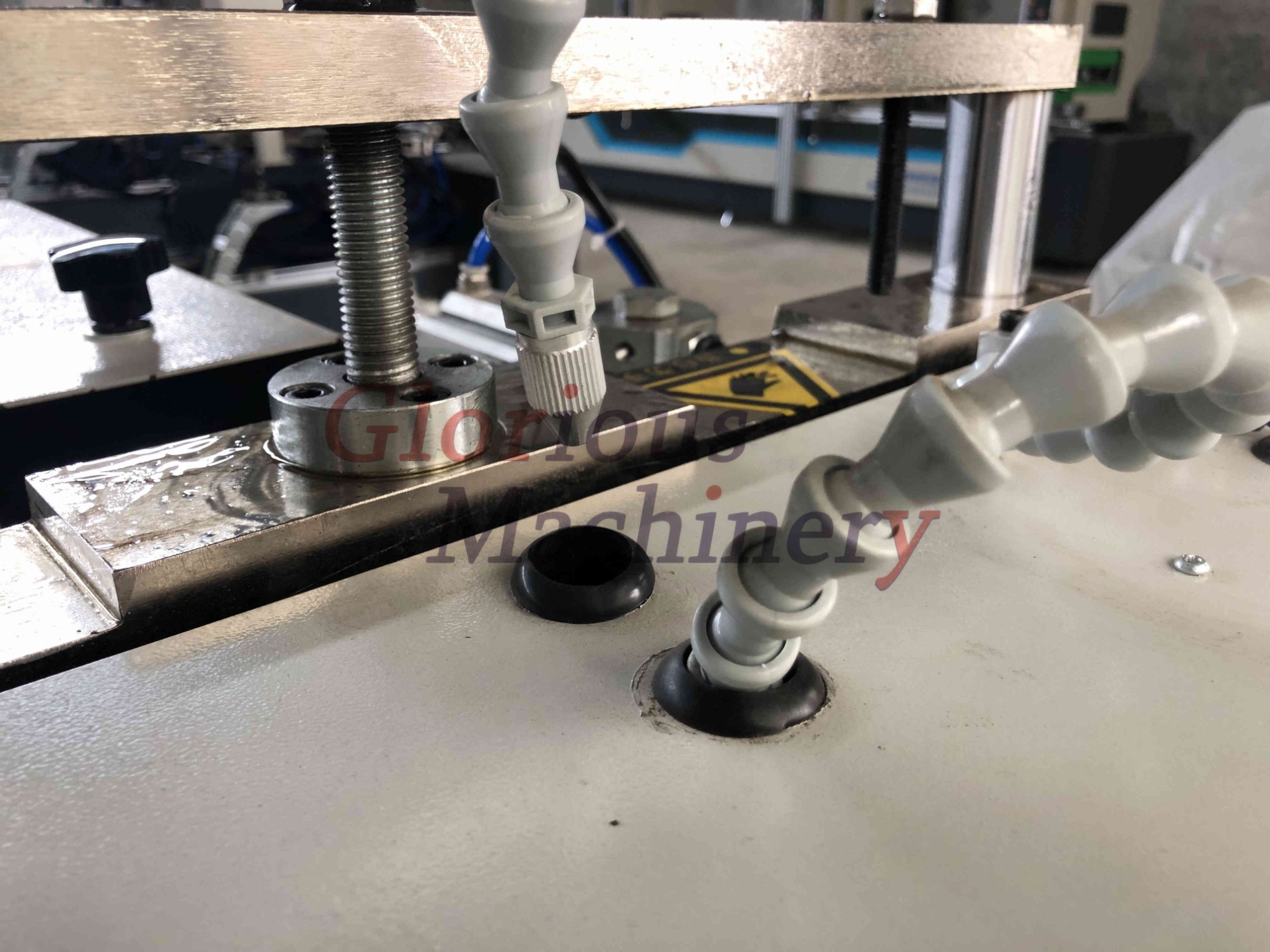 UPVC Precision Glass Bead Cutting Saw Machine