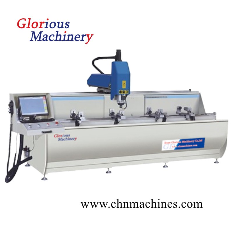 Aluminum Window CNC Drilling Milling Machine