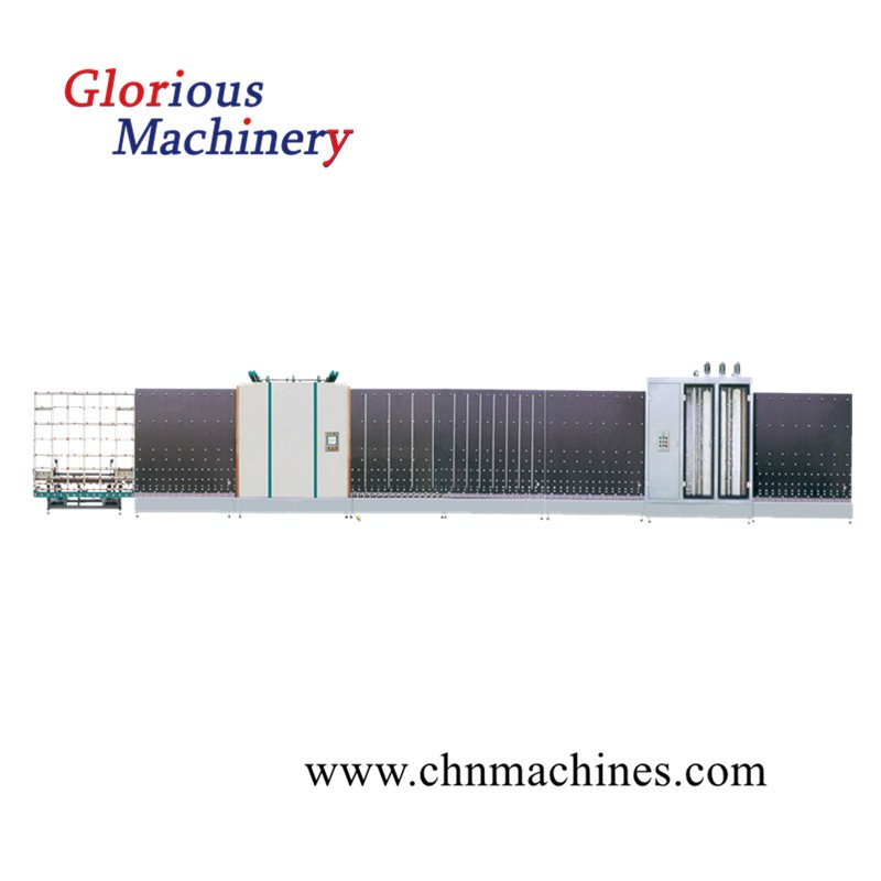 Vertical Inslating Double Glass Glazing Machine