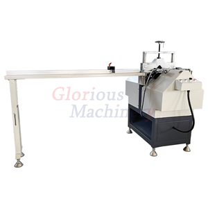 UPVC Window Door Profile V Groove Cutting Saw Machine