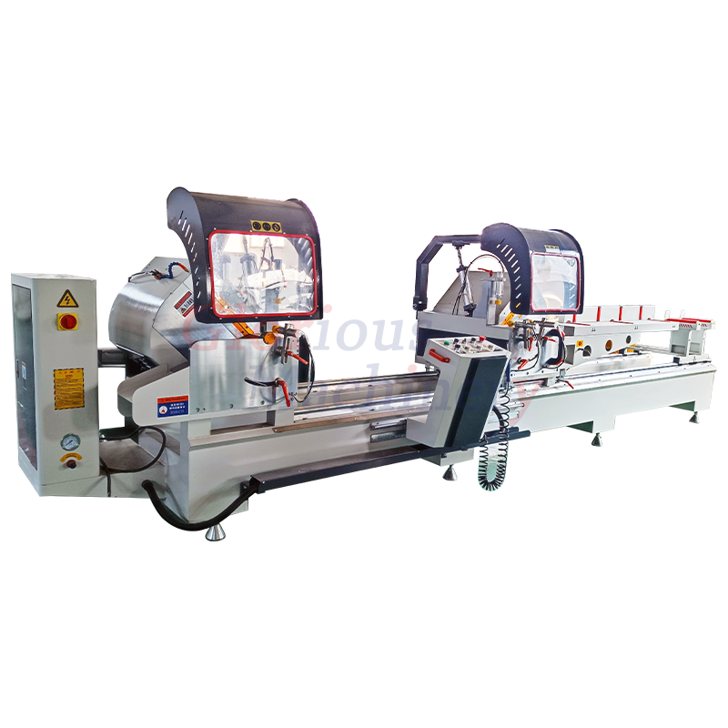 double head mitre saw for cutting pvc profile