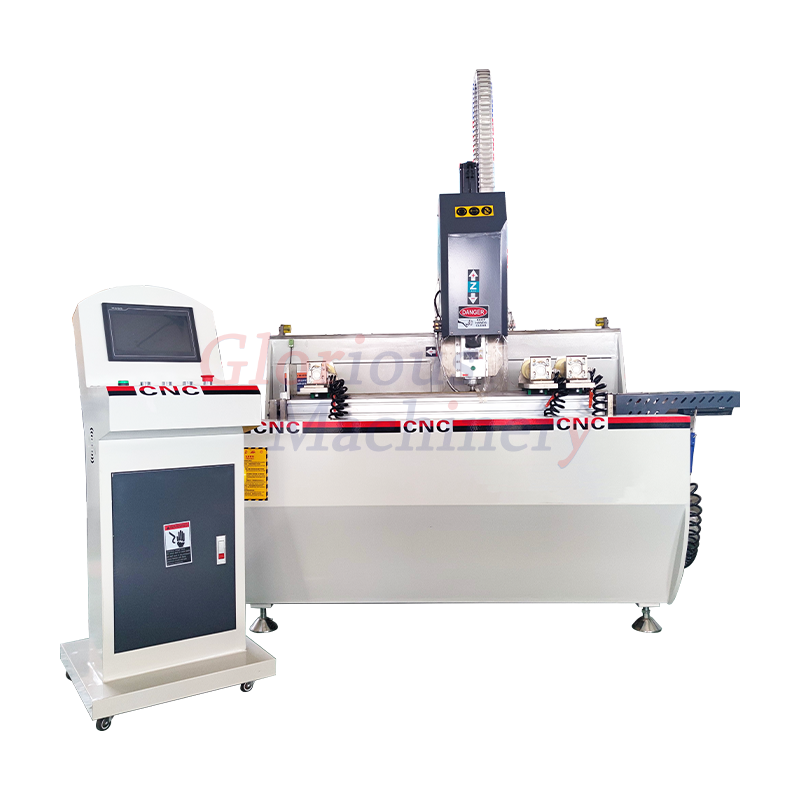 Aluminum Hole And Groove CNC Drilling Milling Machine