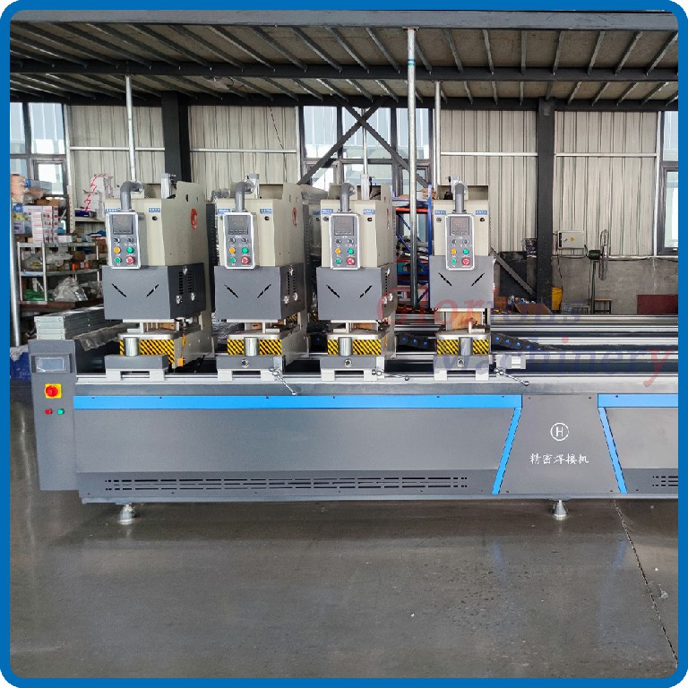 PVC UPVC Seamless Welding Machine For Colorful Profiles
