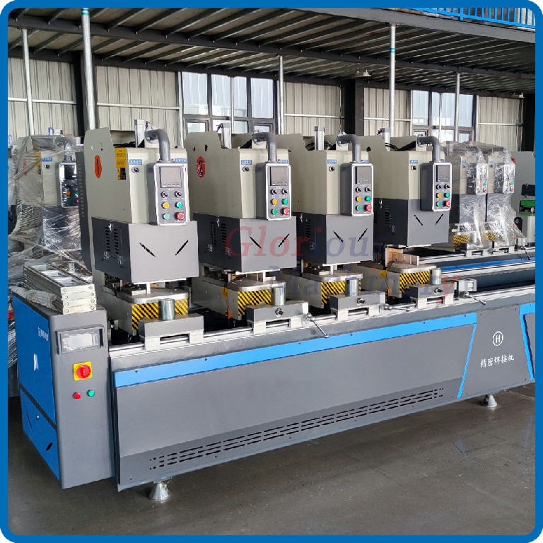 PVC UPVC Seamless Welding Machine For Colorful Profiles