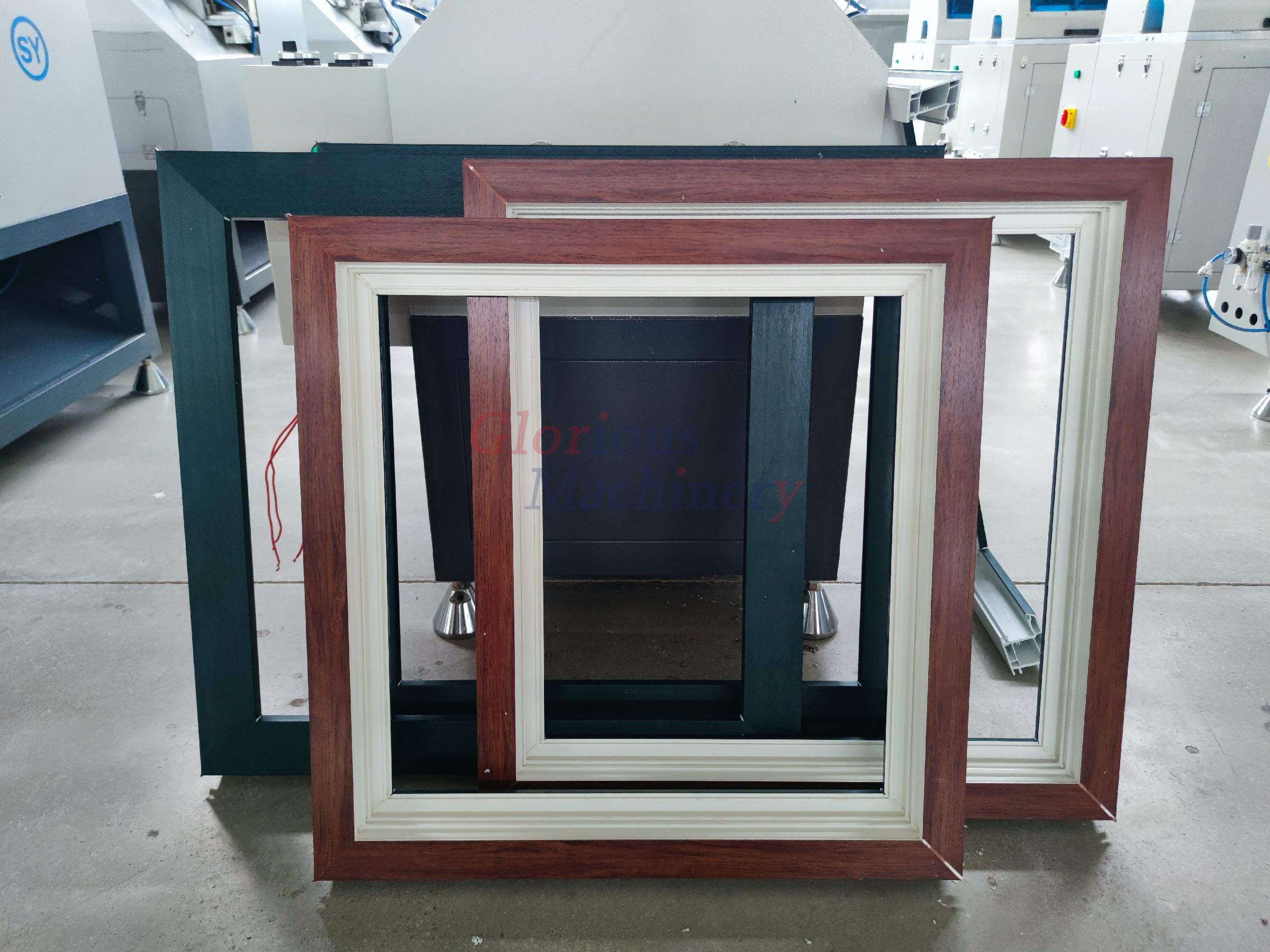 PVC window door