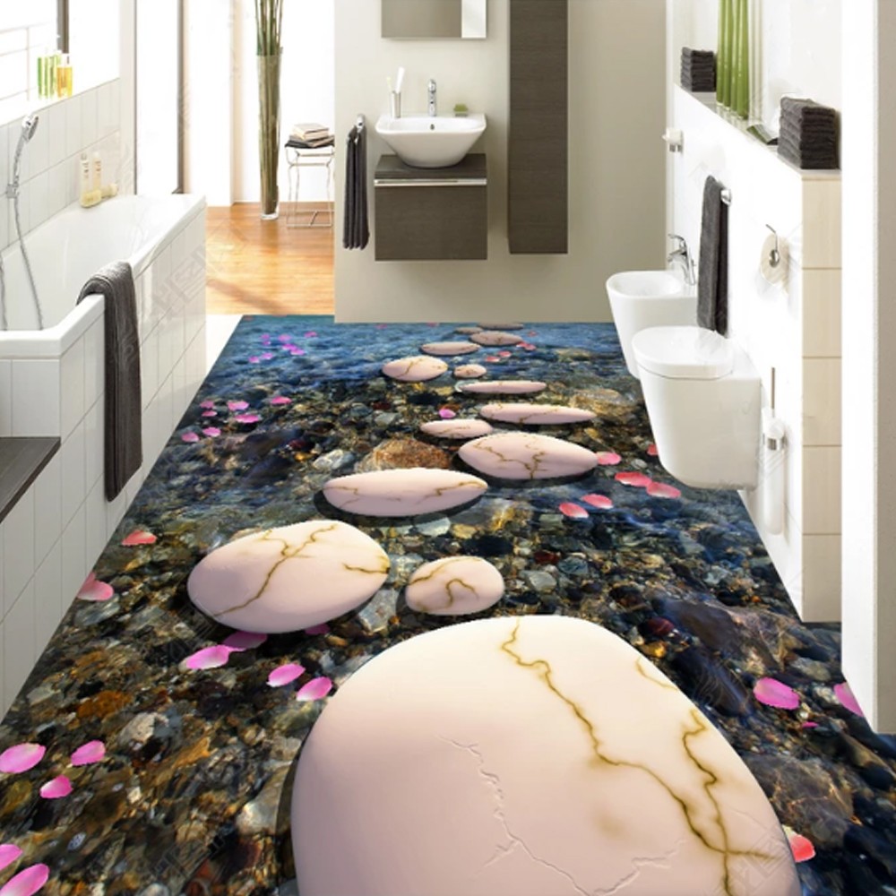 3D Epoxy Floor For Living Room