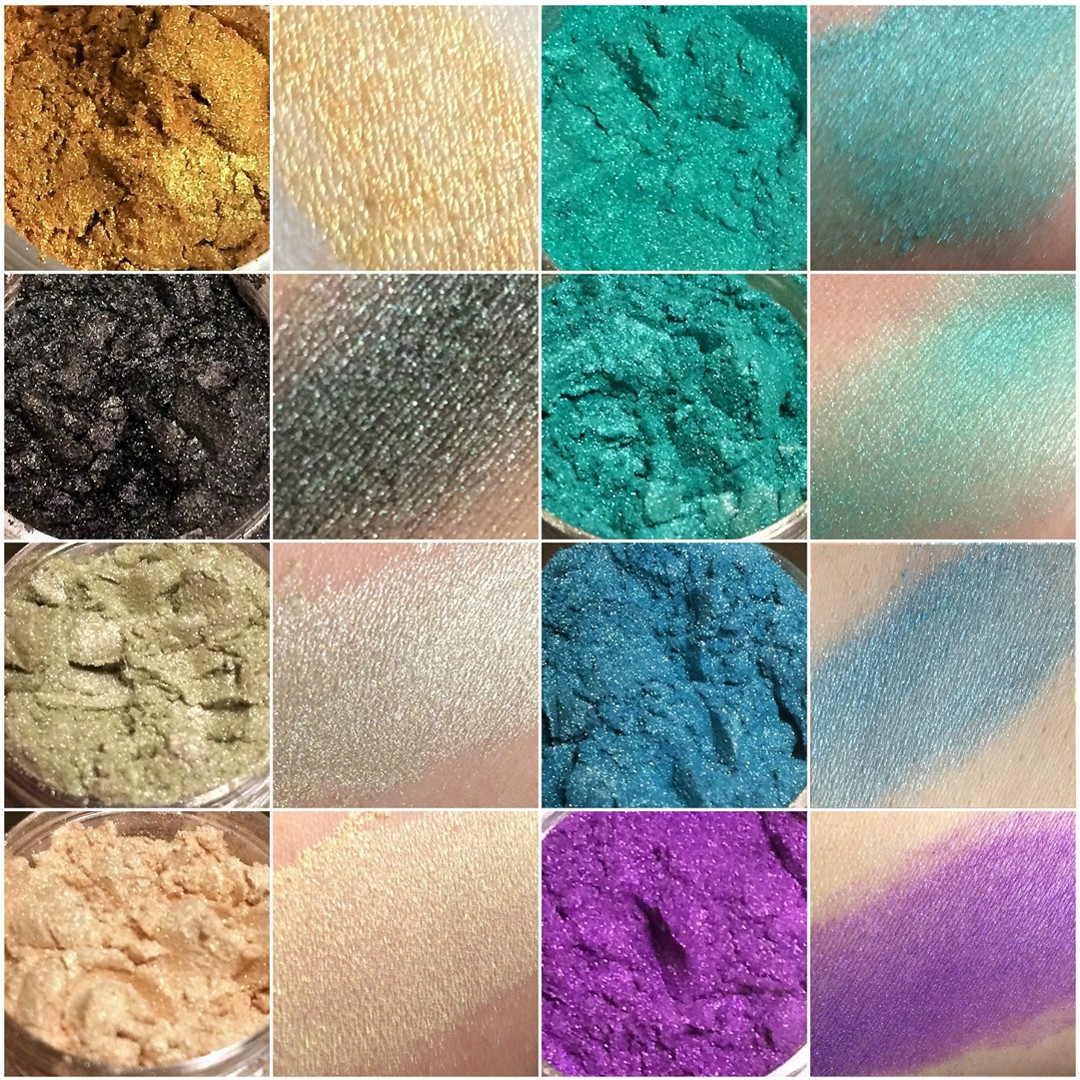 20Colors Pack Metallic Mica Powder For Epoxy