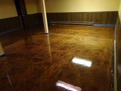 Metallic Epoxy Flooring Commericial Floor