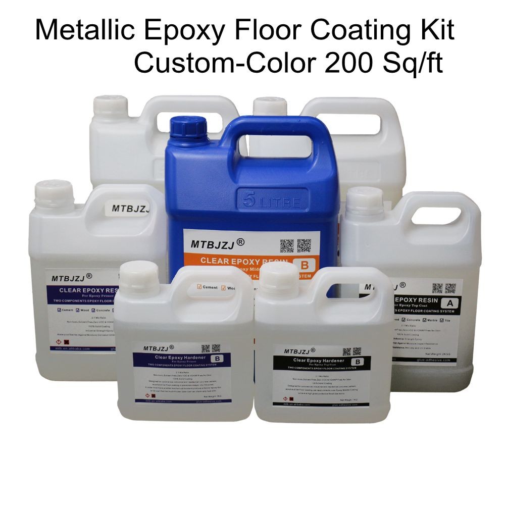 Metallic Epoxy Floor Coating System