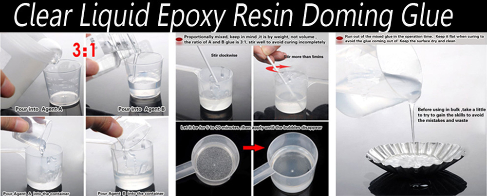 UV Resistant Doming Epoxy Resin Hard
