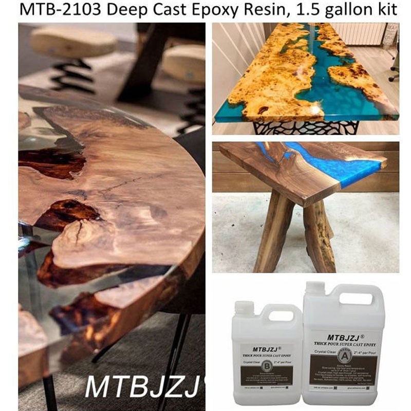 Deep Casting Epoxy Resin For Making River Tables