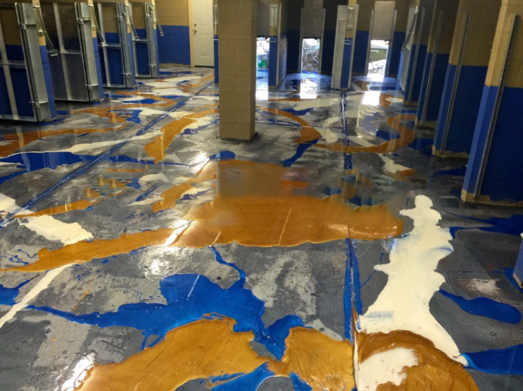 Metallic Epoxy Resin Floor Paint