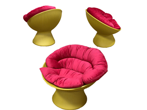 Shell Chair Rotation Moulding Aluminium Mold