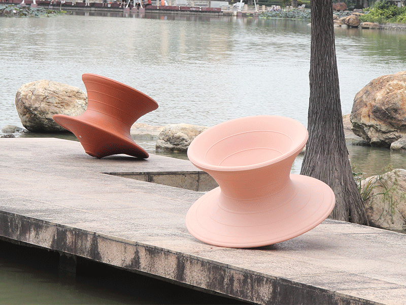 Rotomolding 야외 일광욕 의자 플라스틱 공원 의자 금형