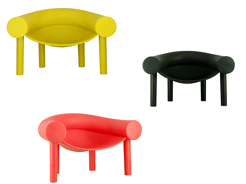 Sedie a ferro di cavallo personalizzate a colori completamente rifornite per mobili da soggiorno