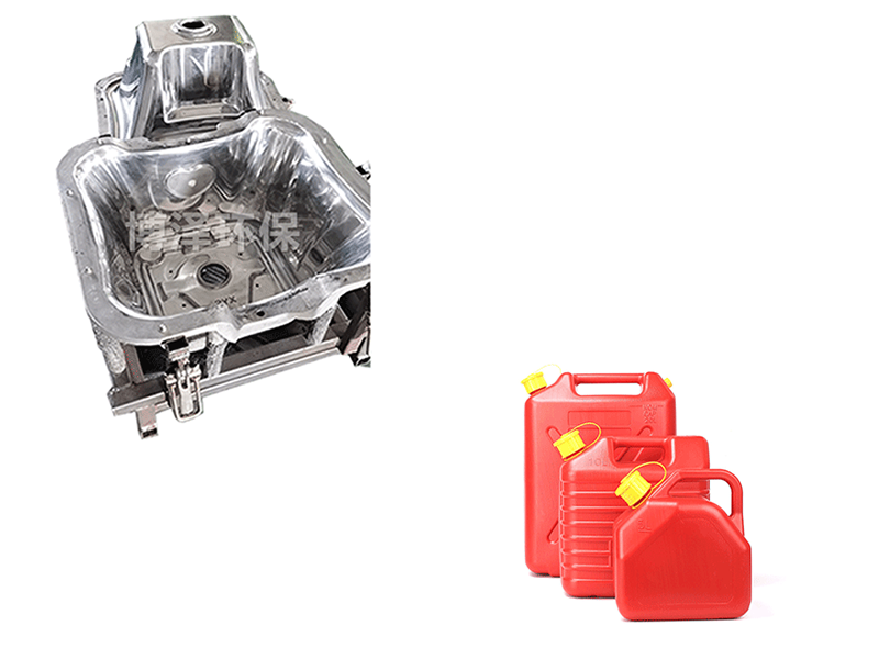 Molde de rotomoldagem Molde de alumínio anticorrosivo e resistente ao calor Molde de tanque de gasolina