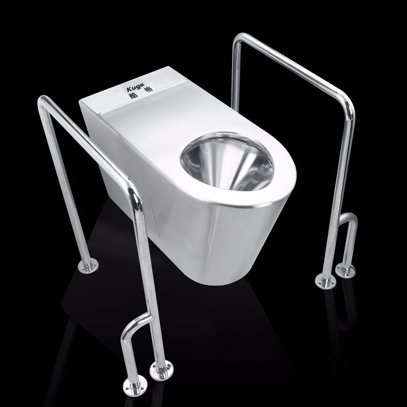 Stainless Steel Disabled Toilet Pan