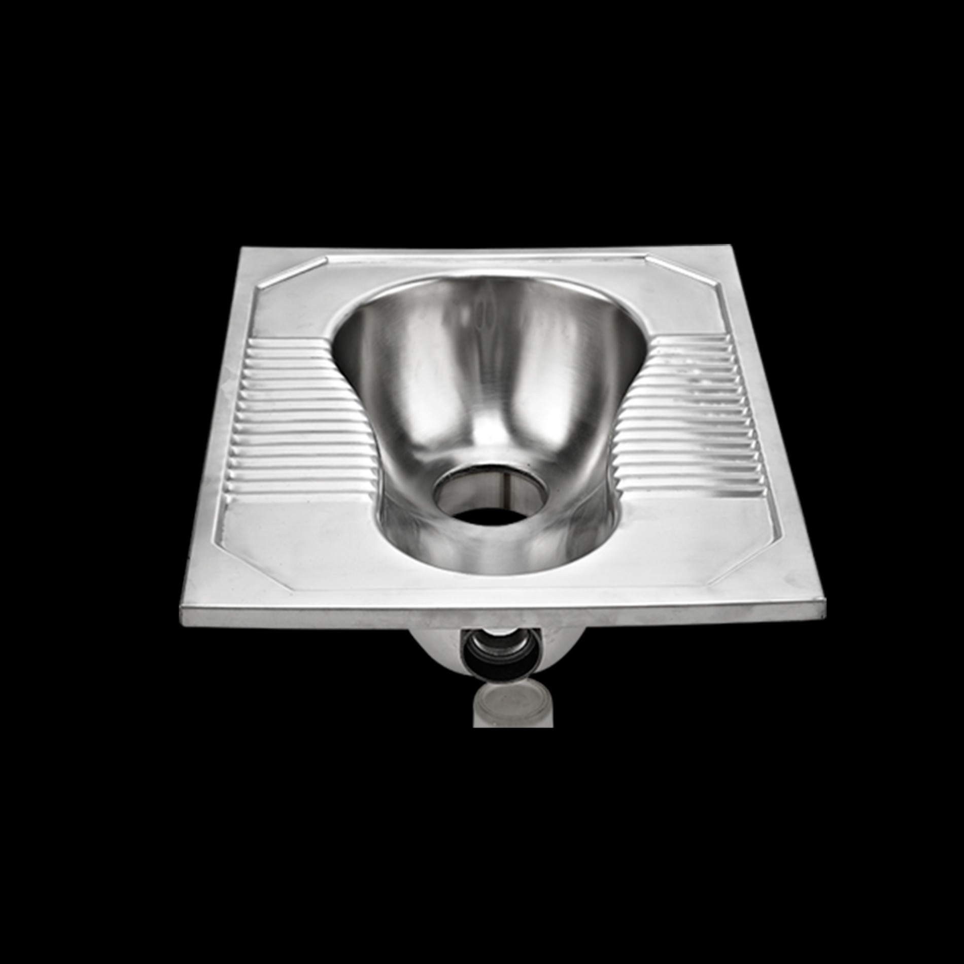 Stainless Steel Squat Toilet Without Nozzle