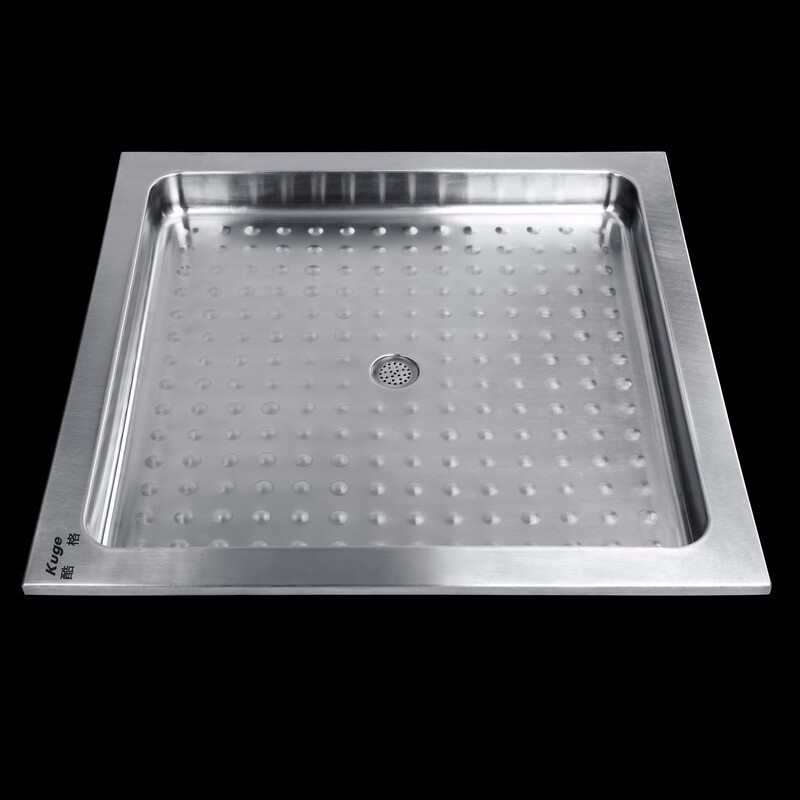 750mm Stainless Steel Shower Tray