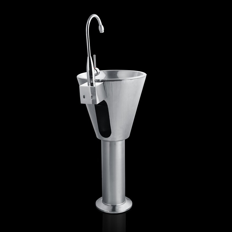 Stainless Steel Cup-shaped Wash Basin