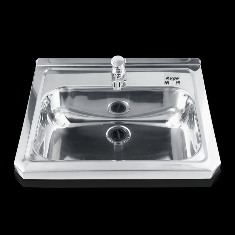 Stainless Steel Square Hand Wash Basin
