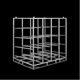 Stainless steel bottle rack