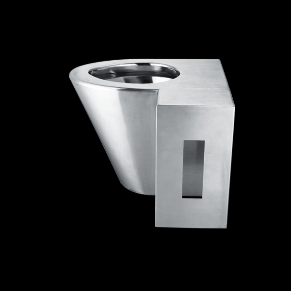 Stainless Steel Wall-face Prison Wc Toilet