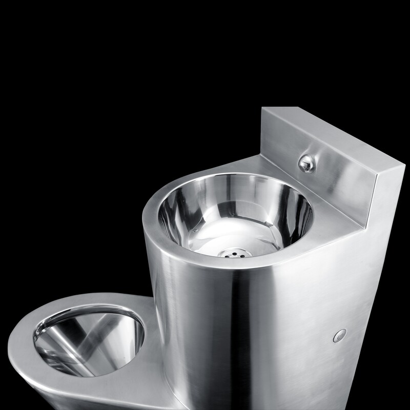 Stainless Steel Prison Toilet Sink Combo