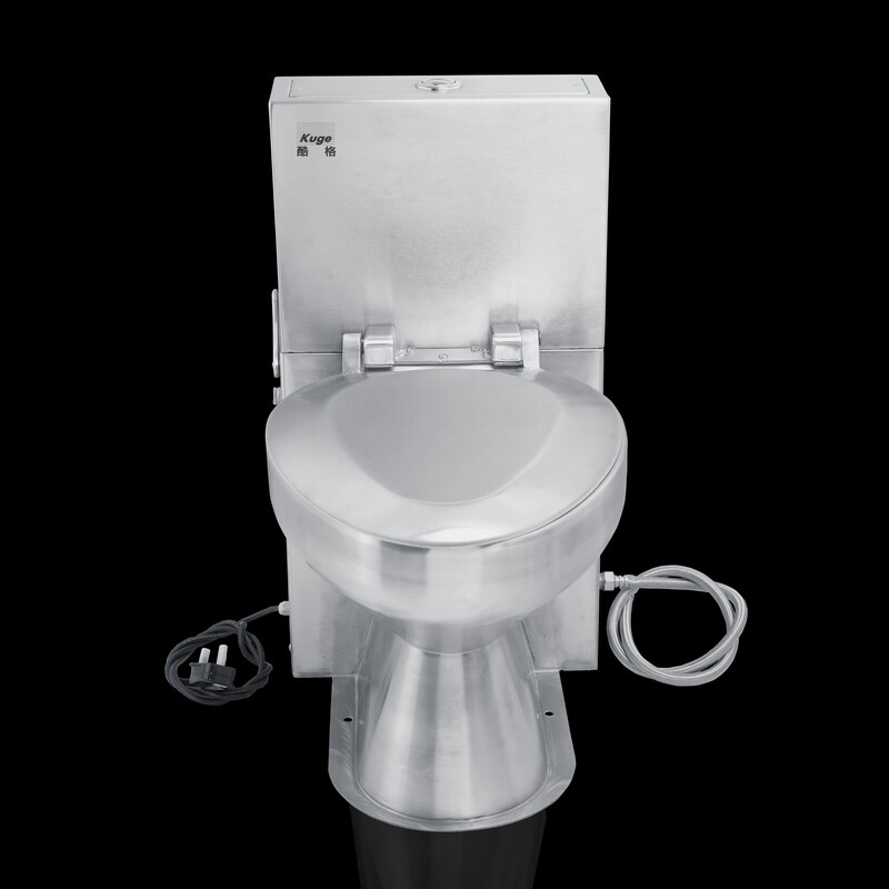 स्टेनलेस स्टील म्यूट-फ़ंक्शन शौचालय